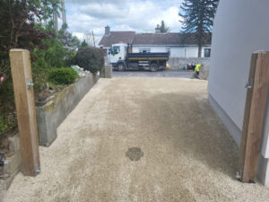 Tar and Chip Driveway in Newbridge, Co. Kildare