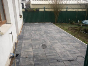 Tarmac Driveway and Barleystone Patio in Newbridge, Co. Kildare