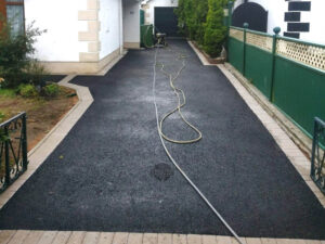 Tarmac Driveway and Barleystone Patio in Newbridge, Co. Kildare