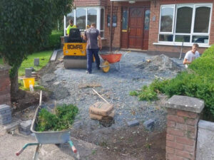 Tarmac Driveway with Barleystone Border in Limerick City