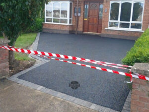 Tarmac Driveway with Barleystone Border in Limerick City