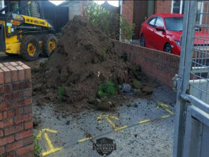 Tarmac Driveway with Barleystone Border in Newbridge, Co. Kildare