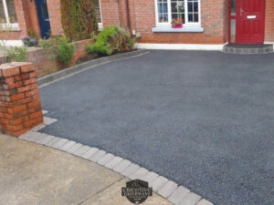 Tarmac Driveway with Barleystone Border in Newbridge, Co. Kildare