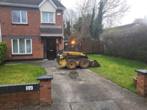 Tarmac Driveway with Barleystone Paved Border in Newbridge, Co. Kildare