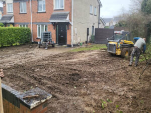 Tarmac Driveway with Barleystone Paved Border in Newbridge, Co. Kildare