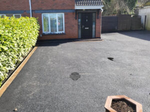 Tarmac Driveway with Barleystone Paved Border in Newbridge, Co. Kildare