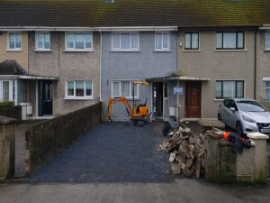 Tarmac Driveway with Brick Pillars in Limerick City