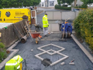 Tarmac Driveway with Diamond Pattern in Limerick City