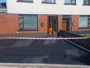 Tarmac Driveway with Double Brick Border in Rathcoole, Co. Dublin