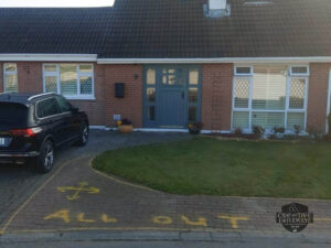 Tarmac Driveway with Re-Purposed Brick Border in Limerick