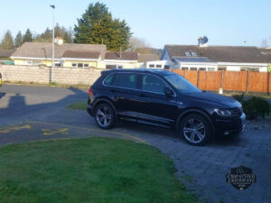 Tarmac Driveway with Re-Purposed Brick Border in Limerick