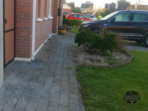 Tarmac Driveway with Re-Purposed Brick Border in Limerick