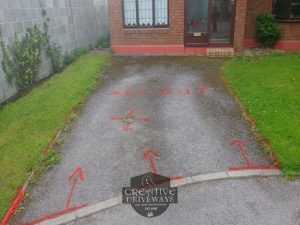 Two Resin Bound Driveways with Charcoal Border in Limerick City