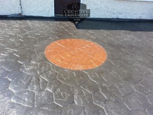 Imprint Concrete Surfacing on Driveway in Kildare